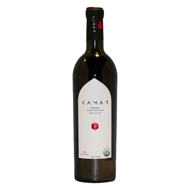 KAMAR POMEGRANATE WINE ORGANIC DRY ARMENIA NV 750ML